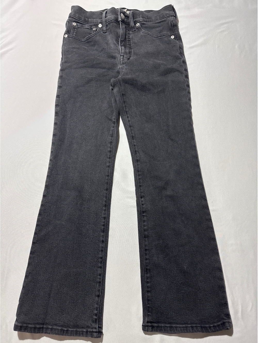 Madewell Black Flared Jeans - Classic Cool with a Twist!